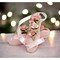 kevinsgiftshoppe Ceramic Ballerina Pointe Shoes with Rose Flowers Figurine Home Decor
